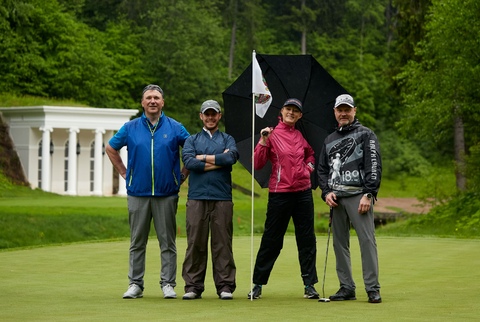 Флайт участников турнира Открытия гольф-сезона 2021 в Целеево Гольф и Поло Клубе