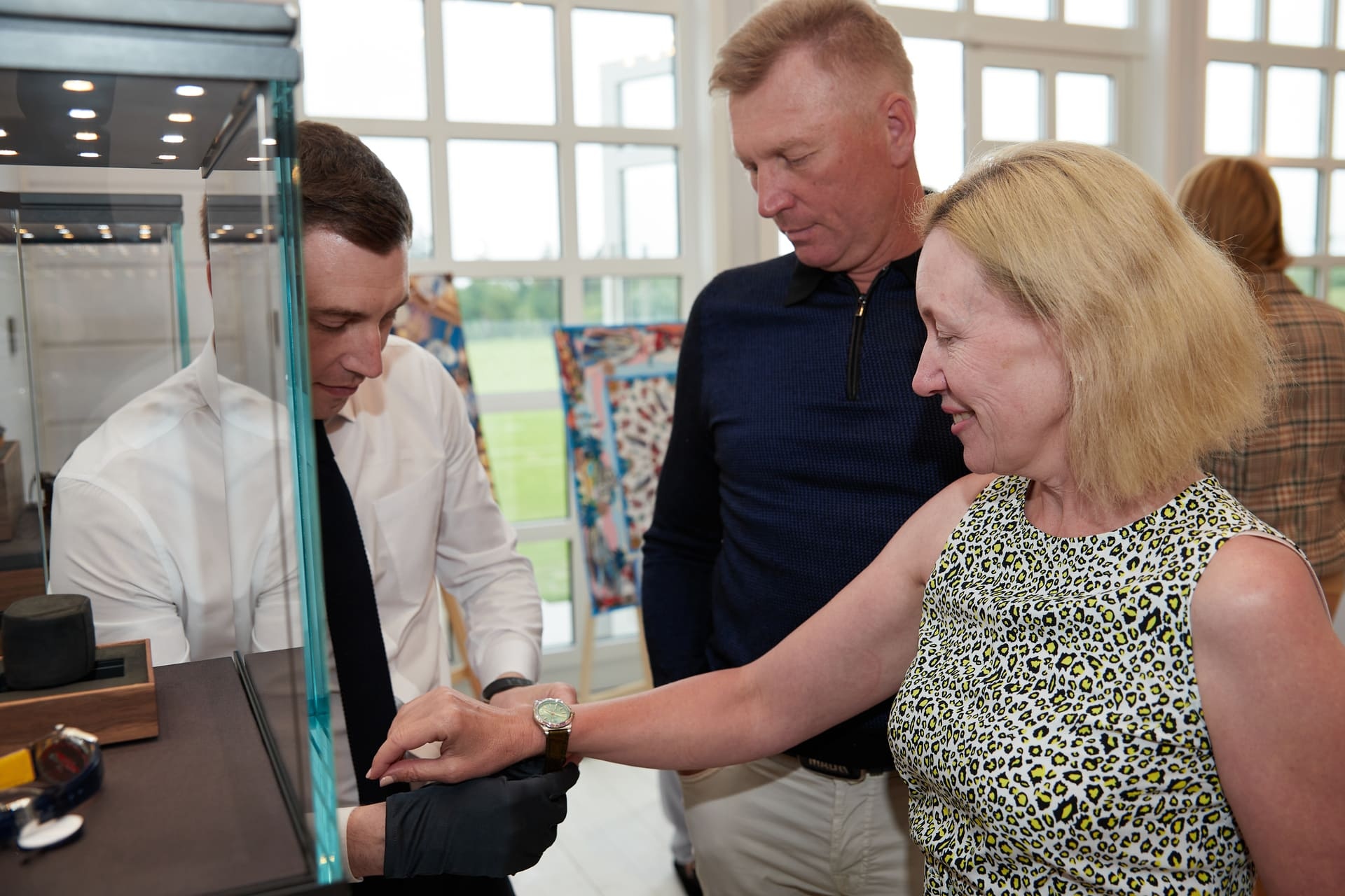 Знакомство с экспозицией часов швейцарского бренда Breitling в Целеево Гольф и Поло Клубе