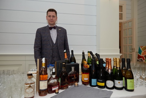 Экспозиция алкогольного бренда в Целеево Гольф и Поло Клубе