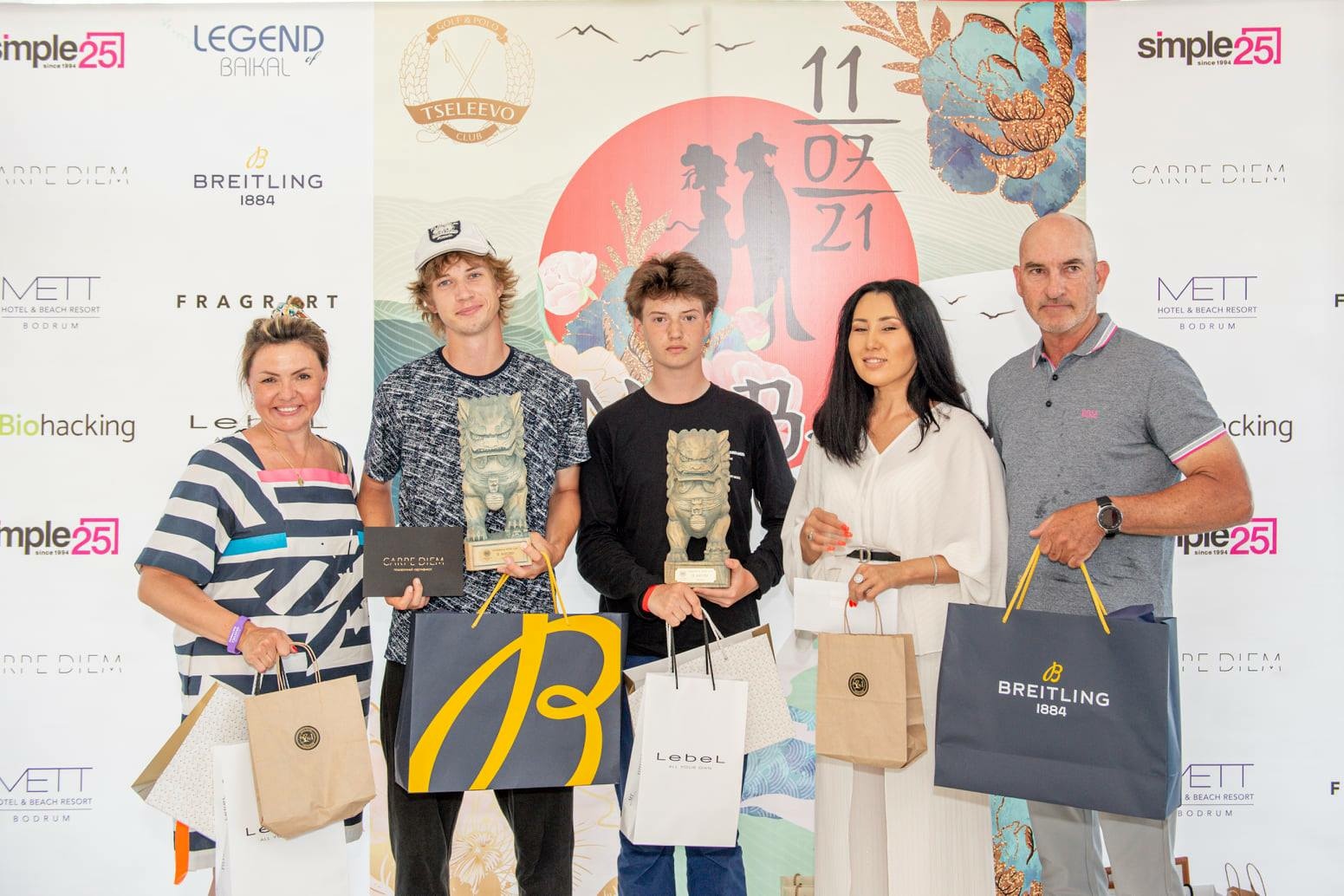 Победители и призеры турнира Tanabata Open Cup 2021 в Целеево Гольф и Поло Клубе