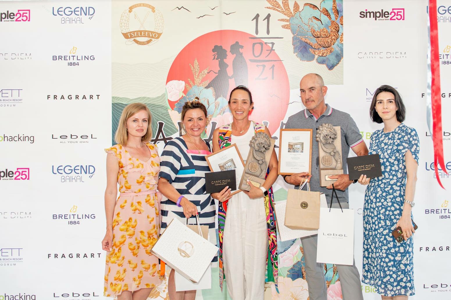 Победители и призеры турнира Tanabata Open Cup 2021 в Целеево Гольф и Поло Клубе