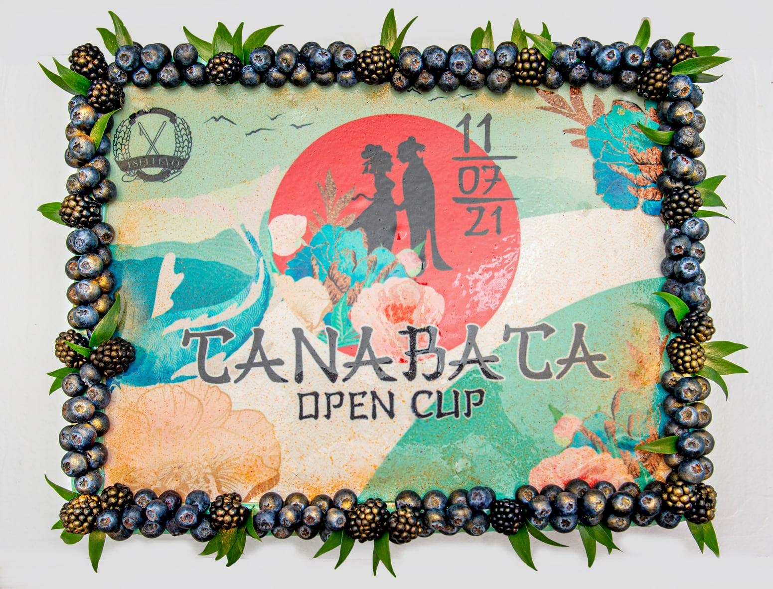Праздничный торт на турнире Tanabata Open Cup 2021 в Целеево Гольф и Поло Клубе