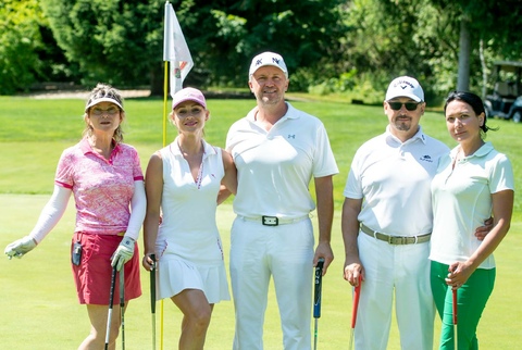 Гольфисты участники турнира Tanabata Open Cup 2021 в Целеево Гольф и Поло Клубе
