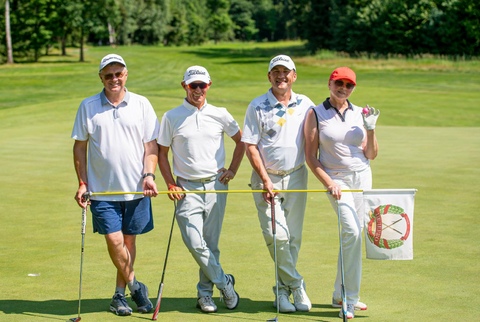 Гольфисты участники турнира Tanabata Open Cup 2021 в Целеево Гольф и Поло Клубе