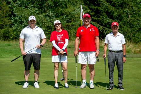 Гольфисты участники турнира Tanabata Open Cup 2021 в Целеево Гольф и Поло Клубе