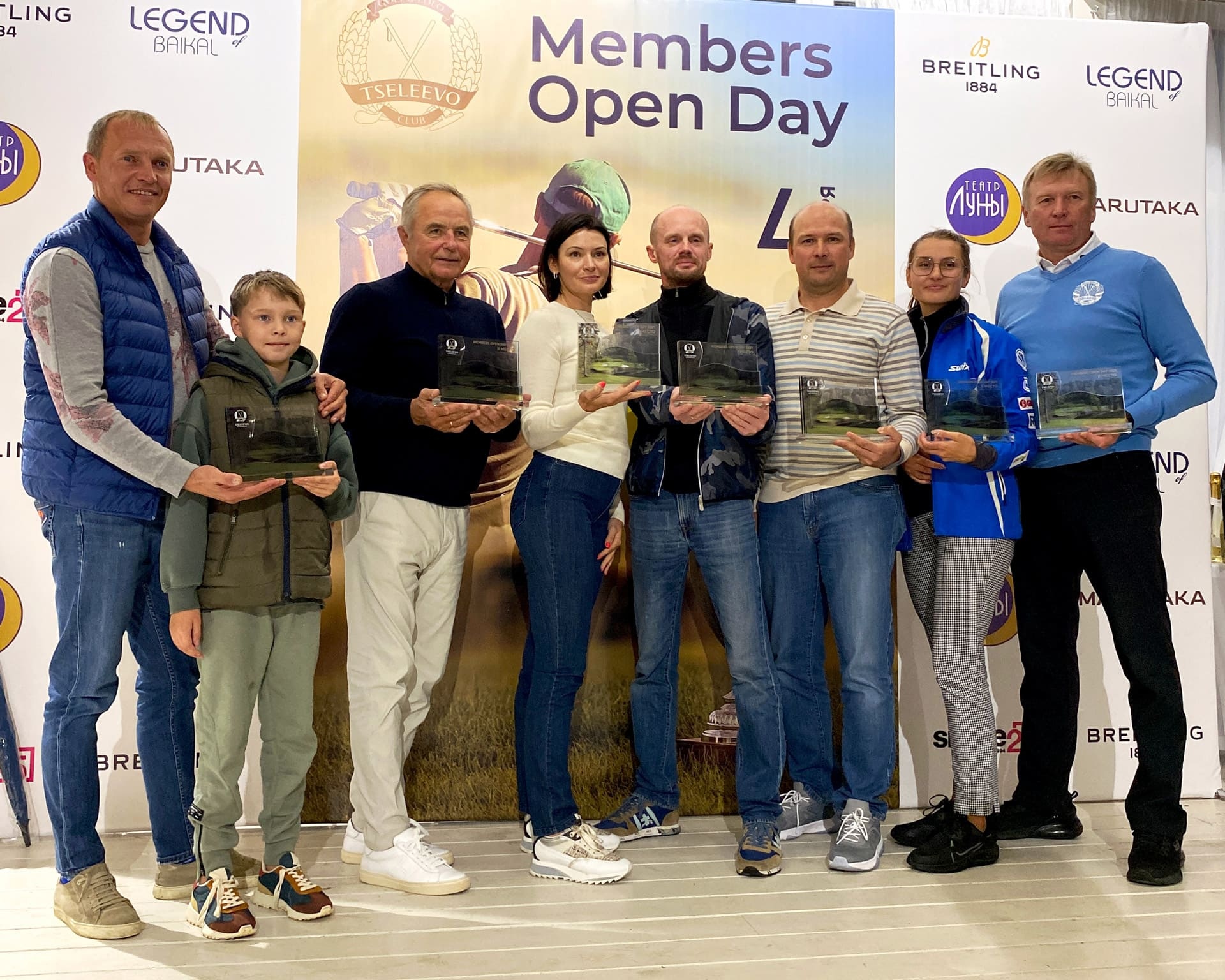 Победители и призеры турнира Members Open Day 2021 в Целеево Гольф и Поло Клубе